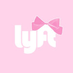Lyft free pink bow app icons