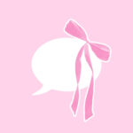 Messages free pink bow app icons