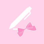 Pages free pink bow app icons