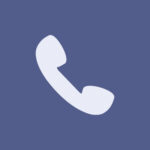 Phone free navy blue app icons