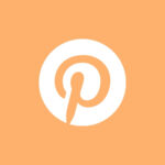 Pinterest free orange app icons