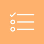 Reminders free orange app icons