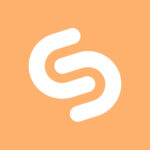 Shazam free orange app icons