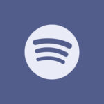 Spotify free navy blue app icons
