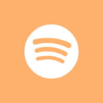 Spotify free orange app icons