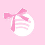 Spotify free pink bow app icons