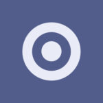 Target free navy blue app icons