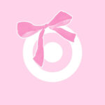 Target free pink bow app icons