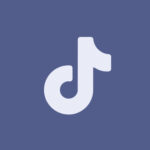 TikTok free navy blue app icons