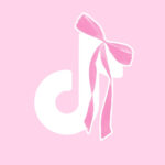 TikTok free pink bow app icons