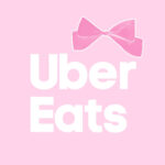 Uber Eats free pink bow app icons