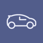 Vehicle free navy blue app icons