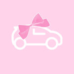Vehicle free pink bow app icons