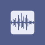 Voice Memo free navy blue app icons