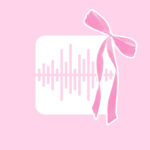 Voice Memo free pink bow app icons