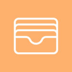 Wallet free orange app icons