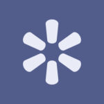 Walmart free navy blue app icons