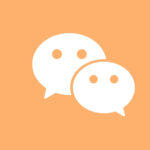 WeChat free orange app icons