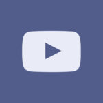 Youtube free navy blue app icons