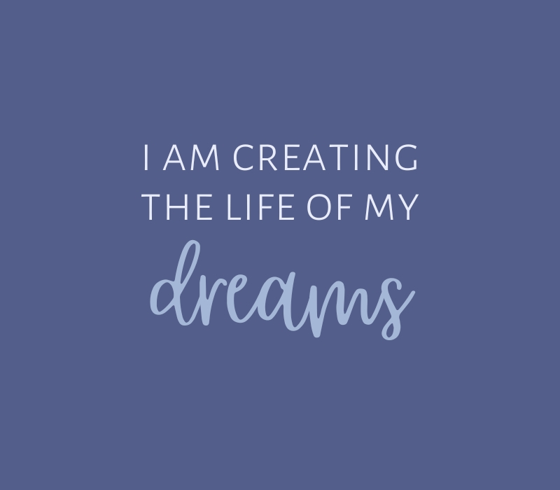 i am living the life of my dreams widget. motivational widgets.