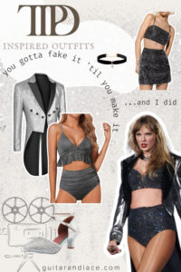 i can do it with a broken heart silver outfit. tortured poets department eras tour outfits. taylor swift eras tour outfits. ttpd outfits