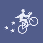 postmates free navy blue app icons
