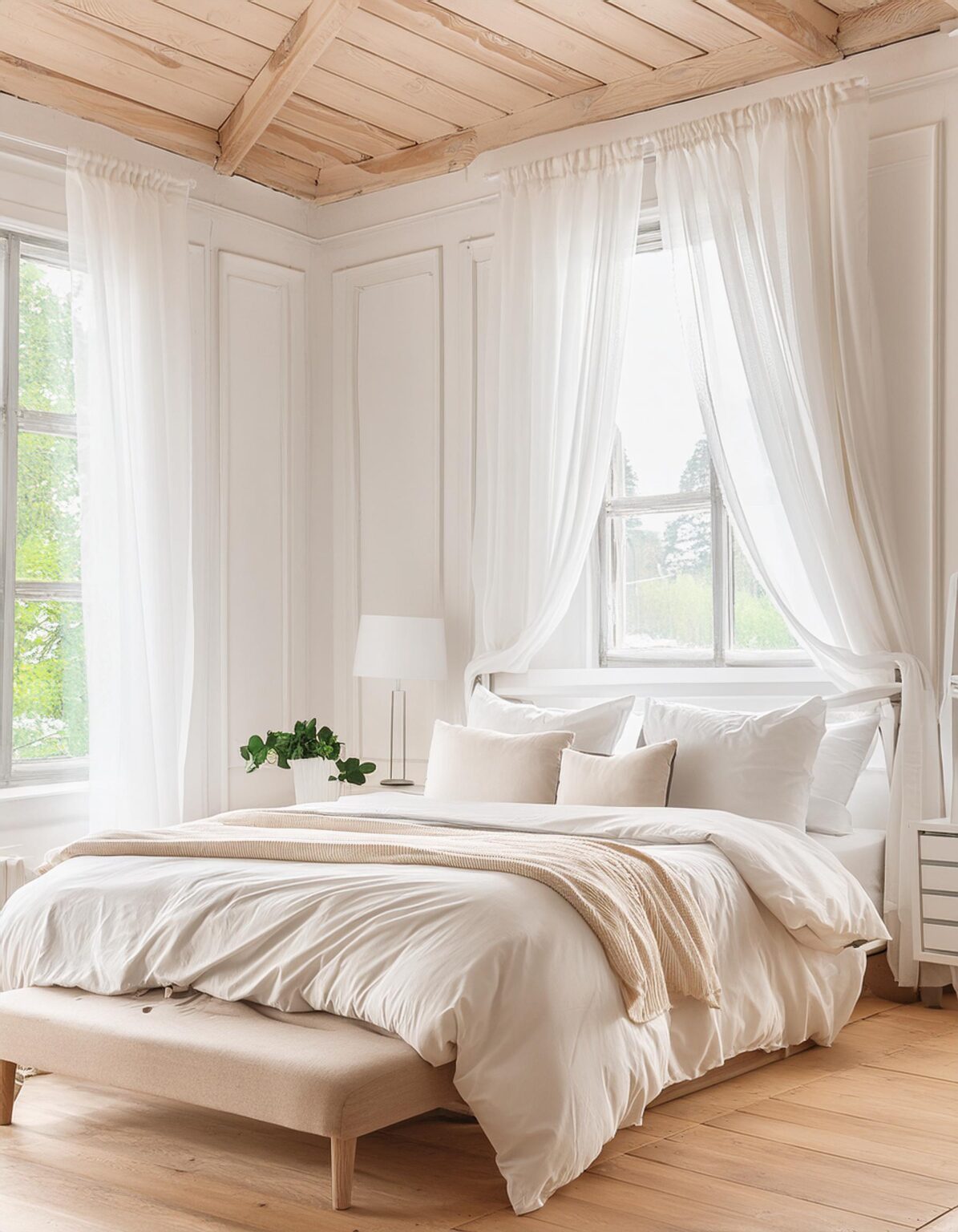 7 Ways to Refresh your Summer Bedroom Decor | guitar & lace
