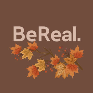 BeReal fall app icons