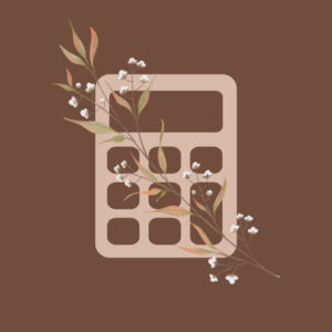 Calculator fall app icons