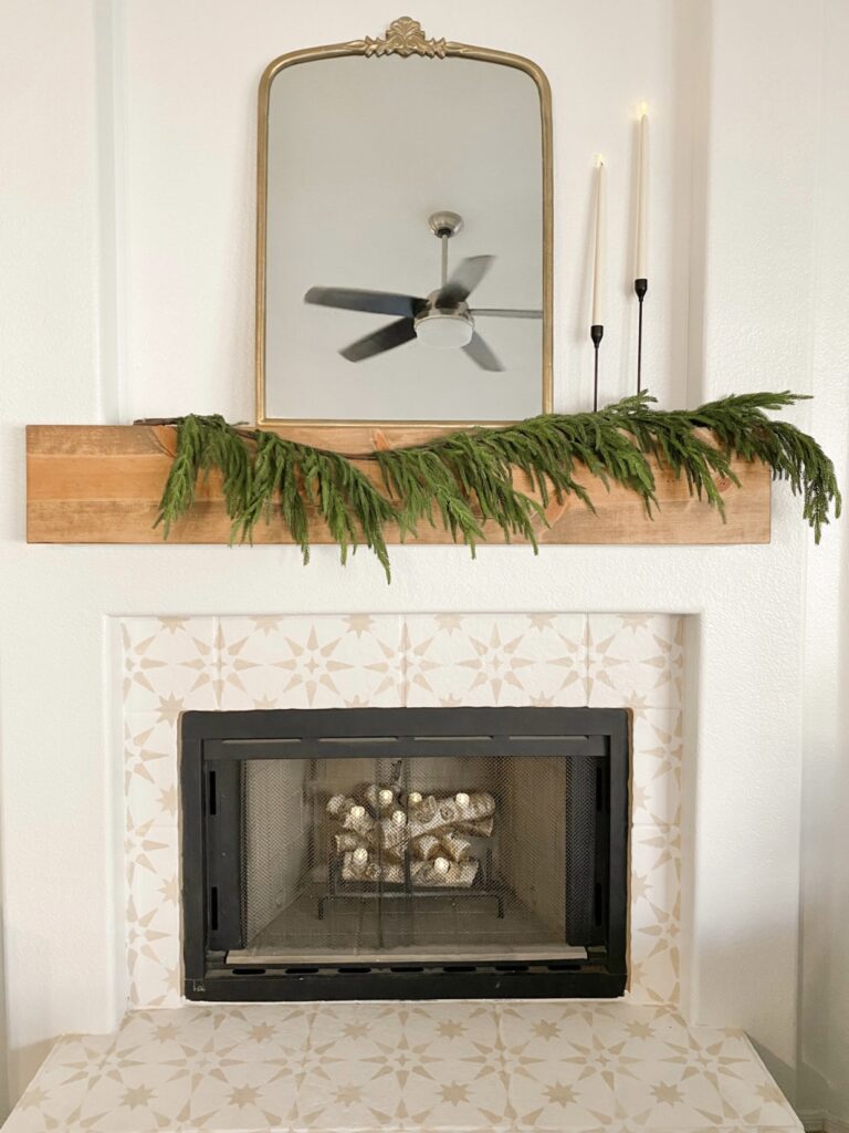 afloral real touch norfolk christmas garland. cedar garland. the best christmas garland.