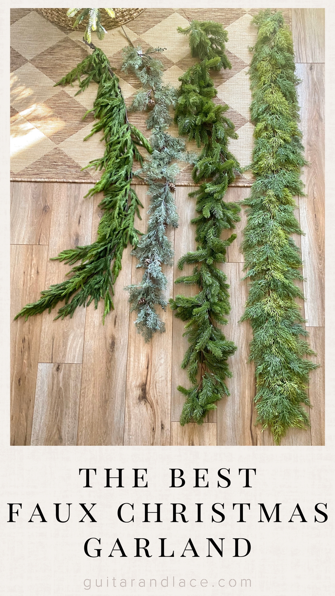 The Best Faux Christmas Garland: Comparing 4 popular styles