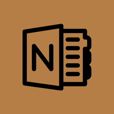 Microsoft OneNote pumpkin spice app icons | guitar & lace