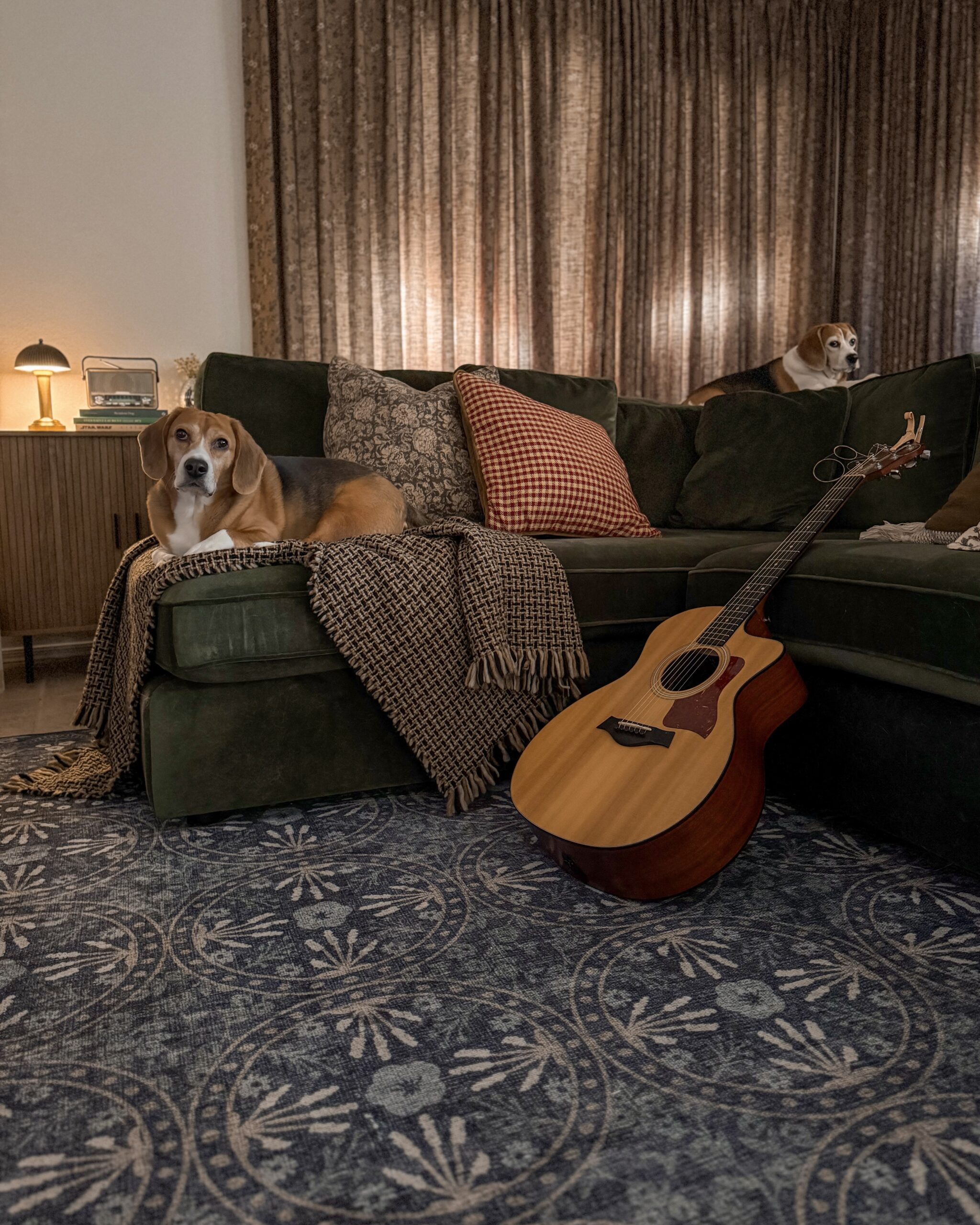 interior define sectional. interior define james sectional. essex performance velvet. green velvet couch. 