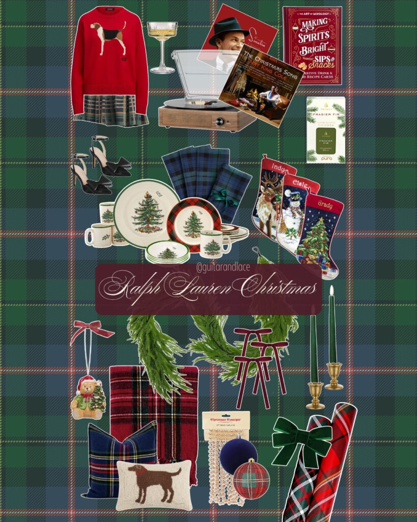 ralph lauren christmas. ralph lauren holiday. ralph lauren christmas decor. ralph lauren christmas aesthetic.