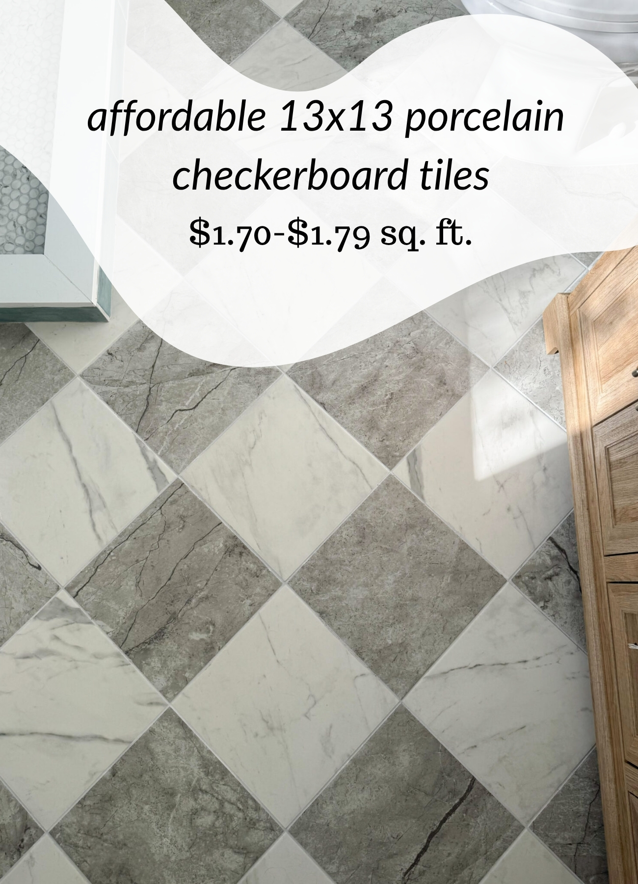 affordable checkerboard tile. checkerboard porcelain tile. marble look checkered tile. 12x12 checkerboard tile. where to buy checkerboard tile. grey and white checkerboard tile