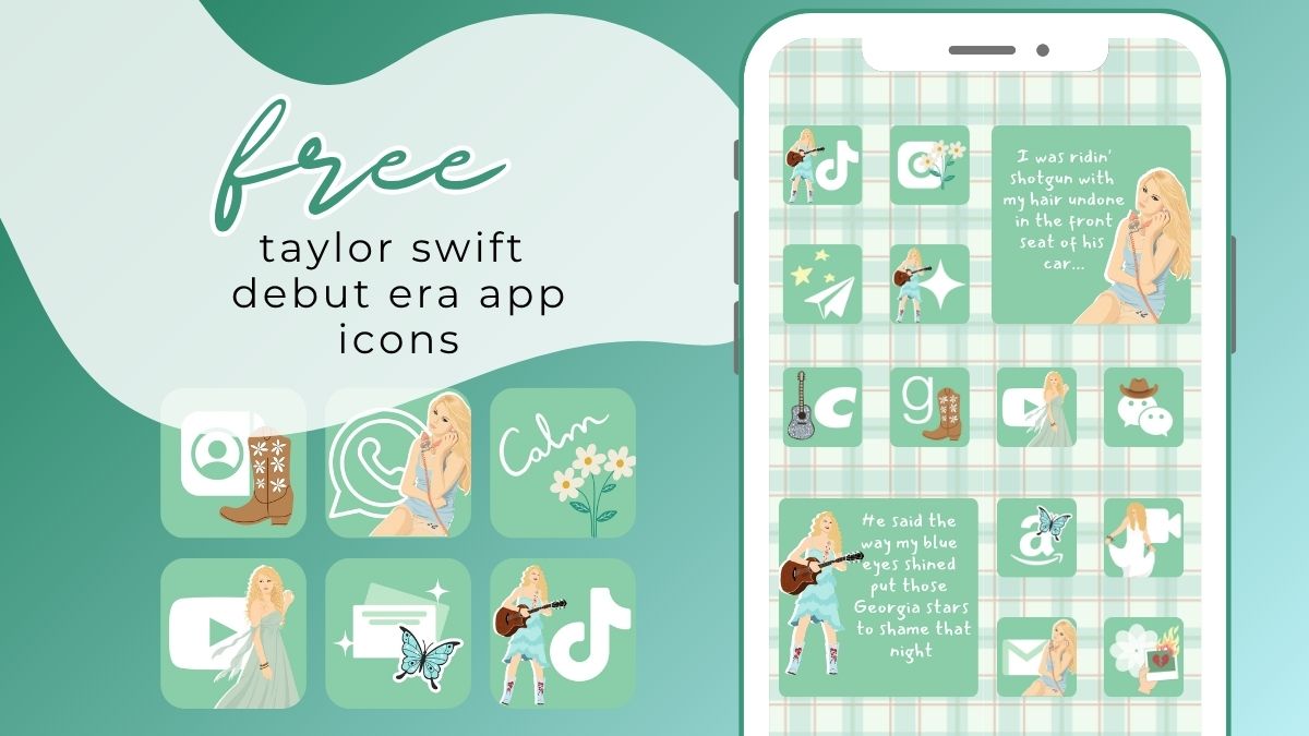 Free Taylor Swift App Icons – debut era