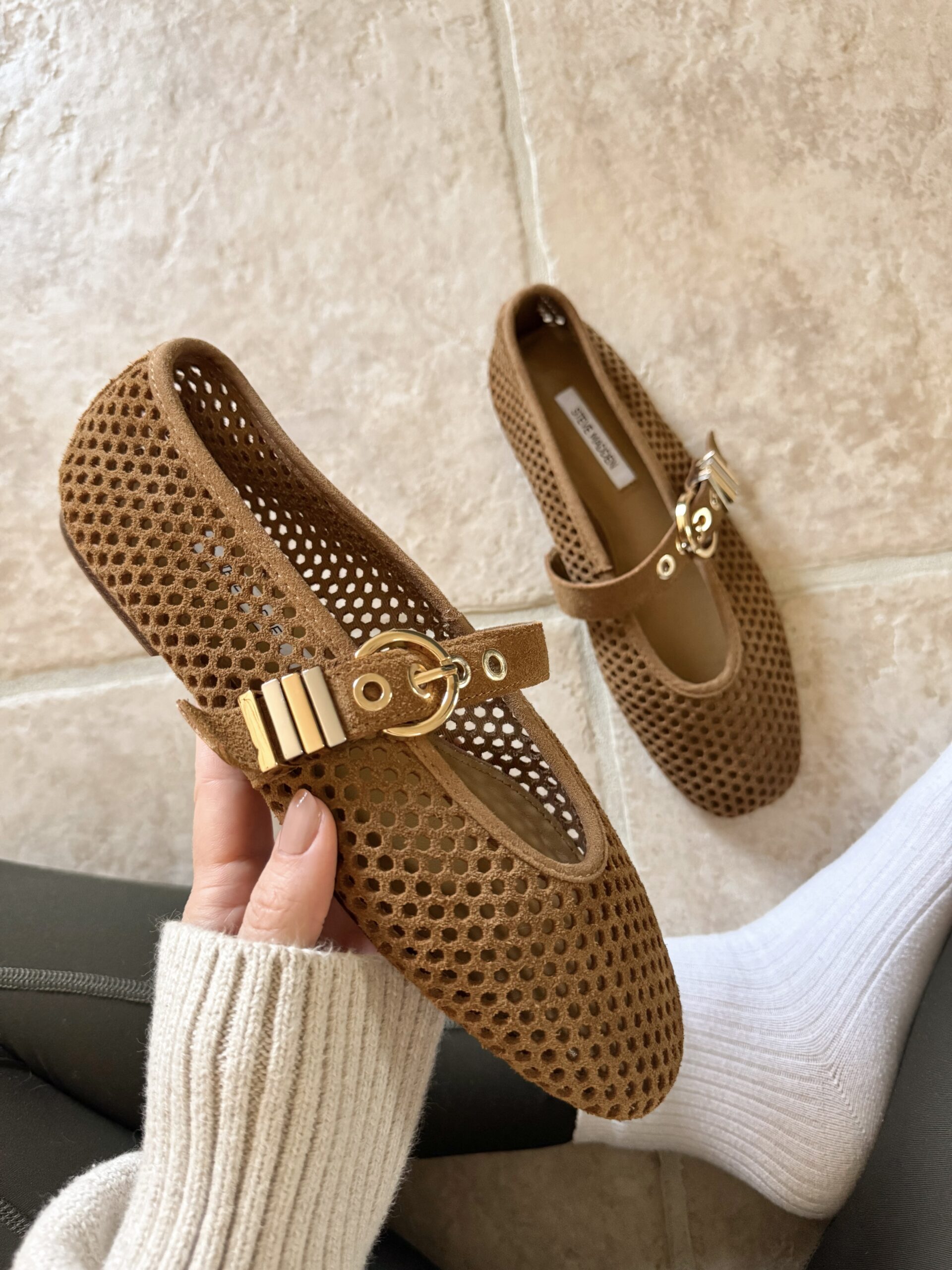 nordstrom anniversary 2026. steve madden lela perforated flats.